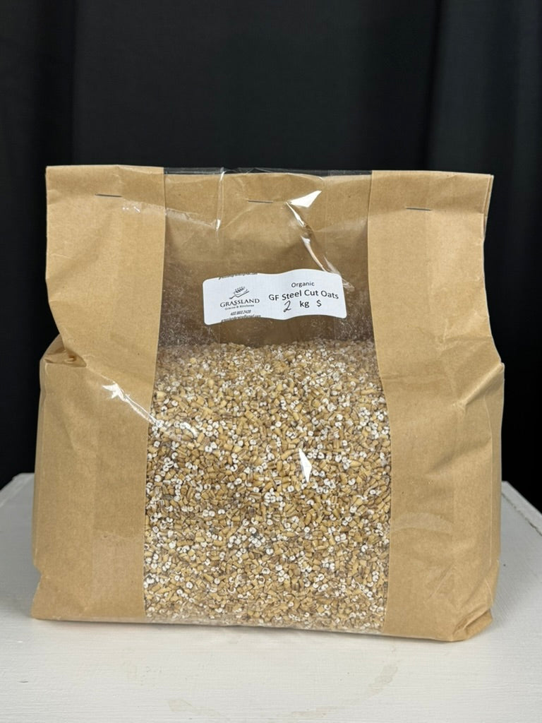 Organic GF Steel Cut Oats (2kg)