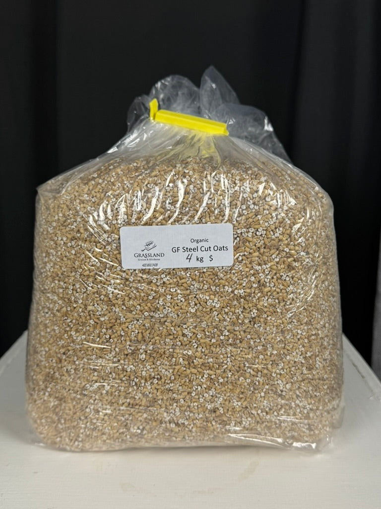 Organic GF Steel Cut Oats (4kg)