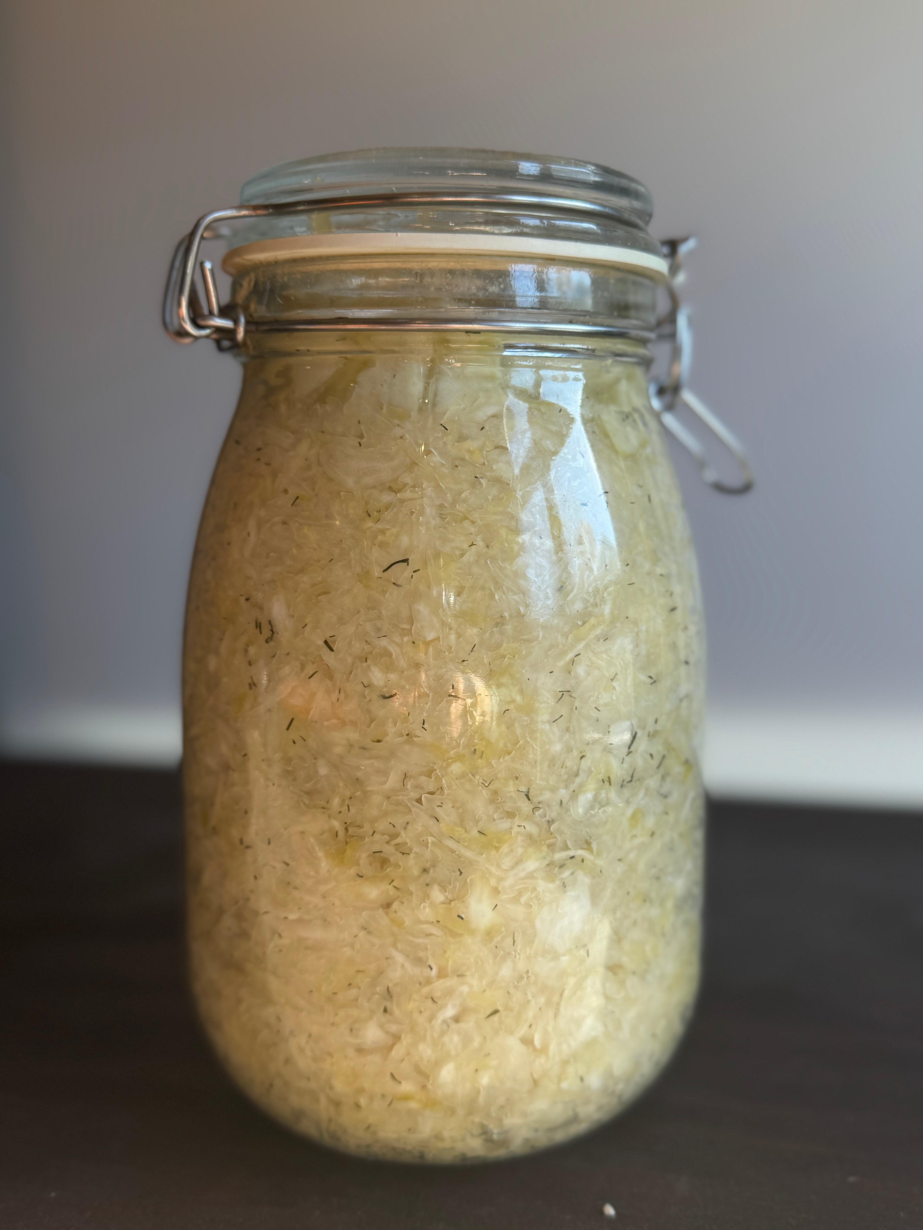 Homemade Sourkraut