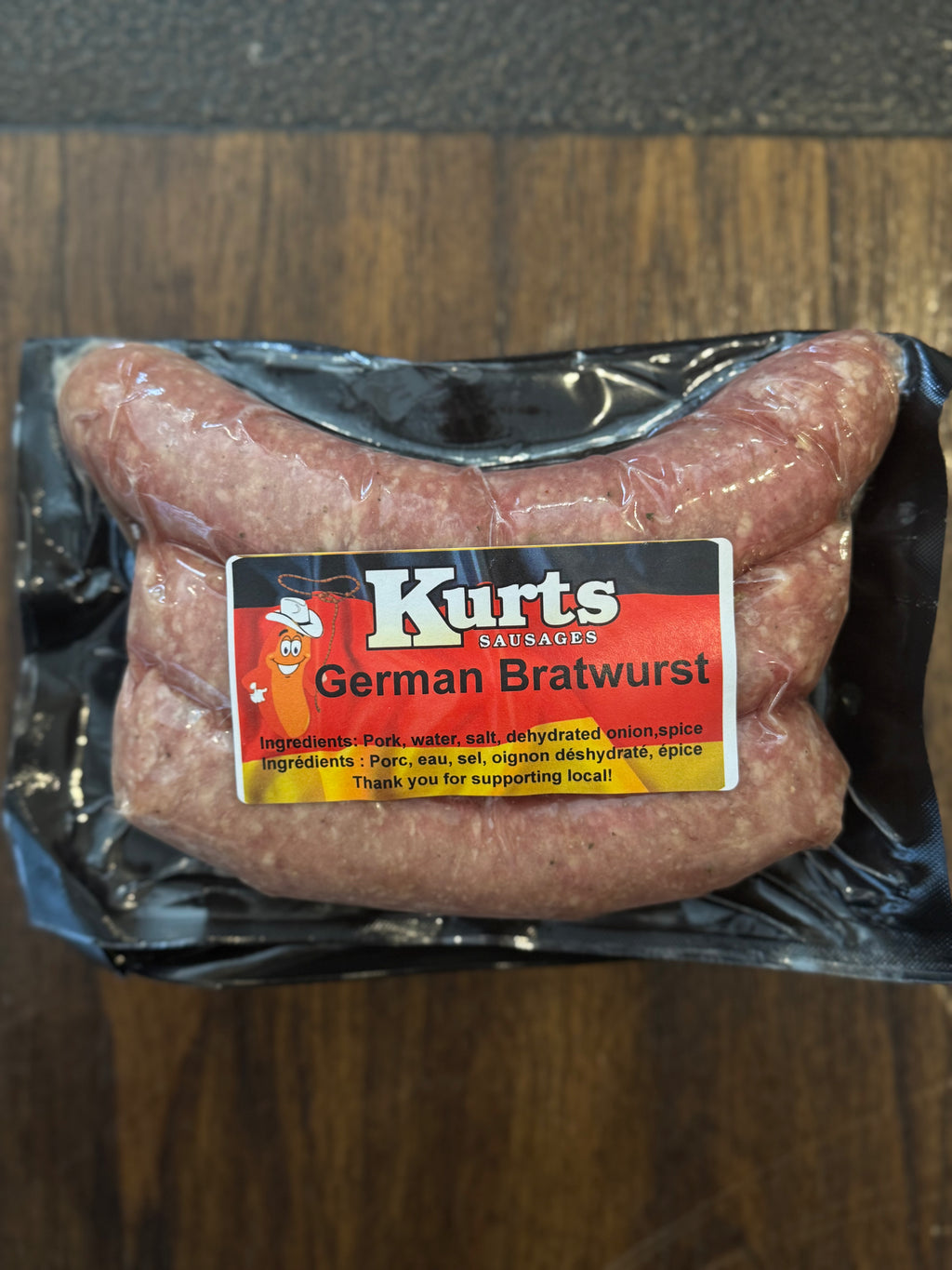 German Bratwurst Sausages (Kurts)