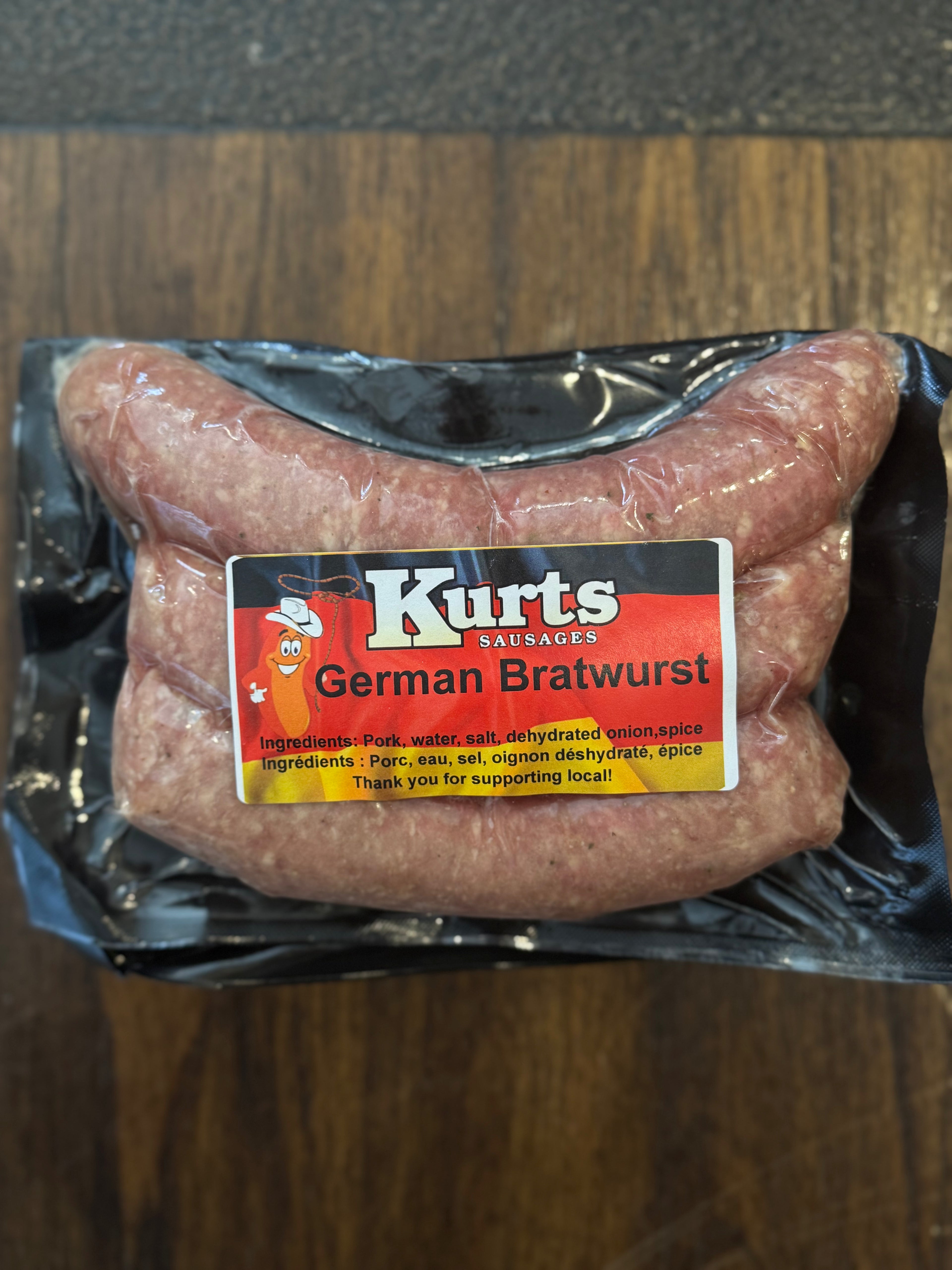German Bratwurst Sausages (Kurts)